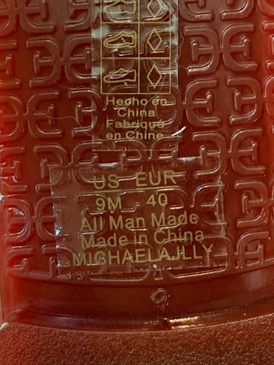 NWOB Sam Edelman Michaela Jelly Mary Jane Flat, Size 9M, Red Jelly - Picture 9 of 12